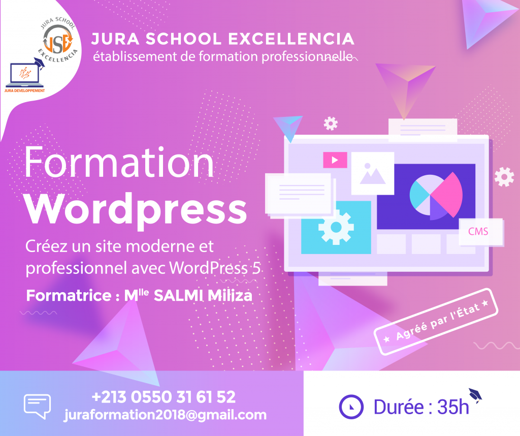 Formation WordPress (création des sites web)